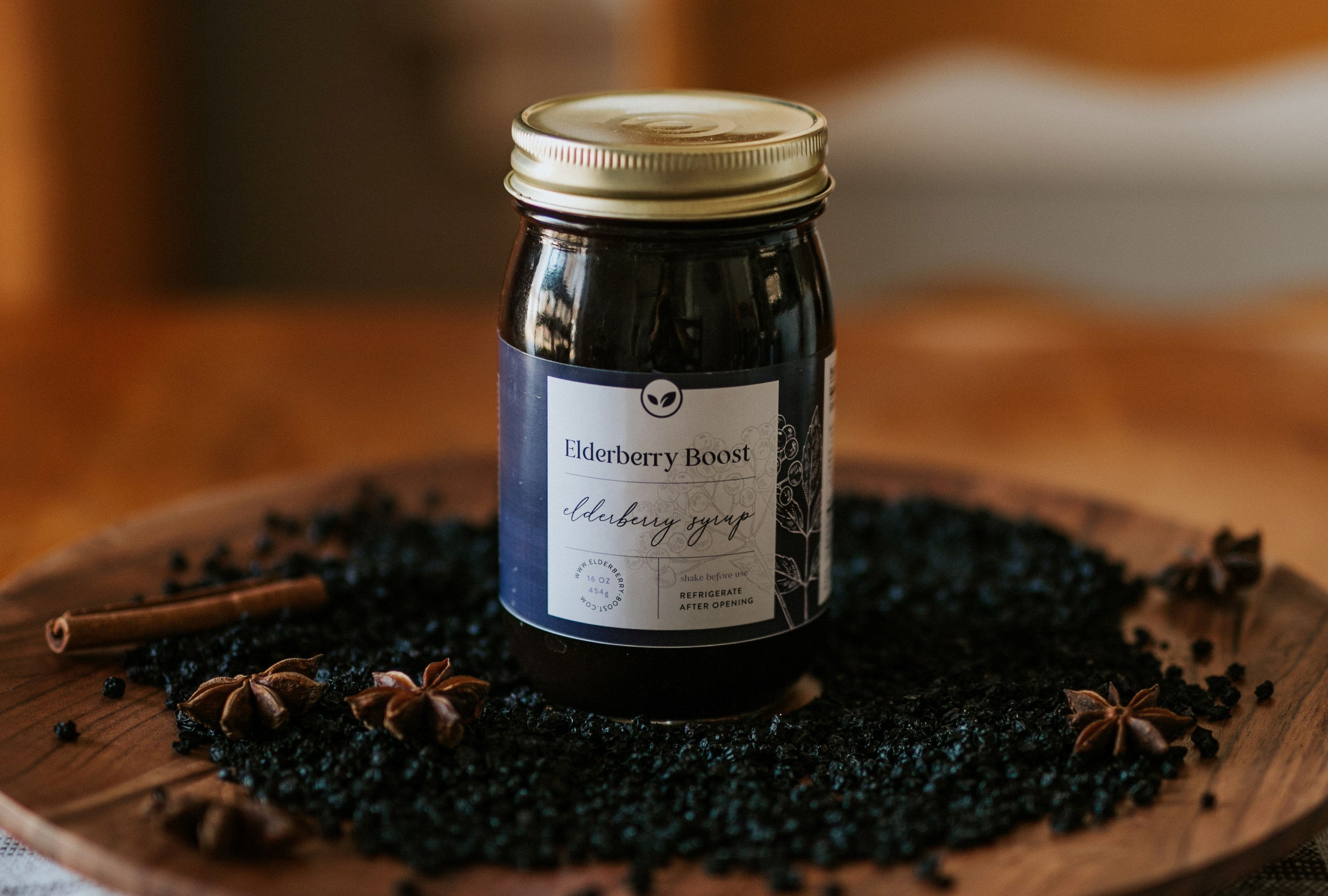 Organic Elderberry Boost (16 oz)