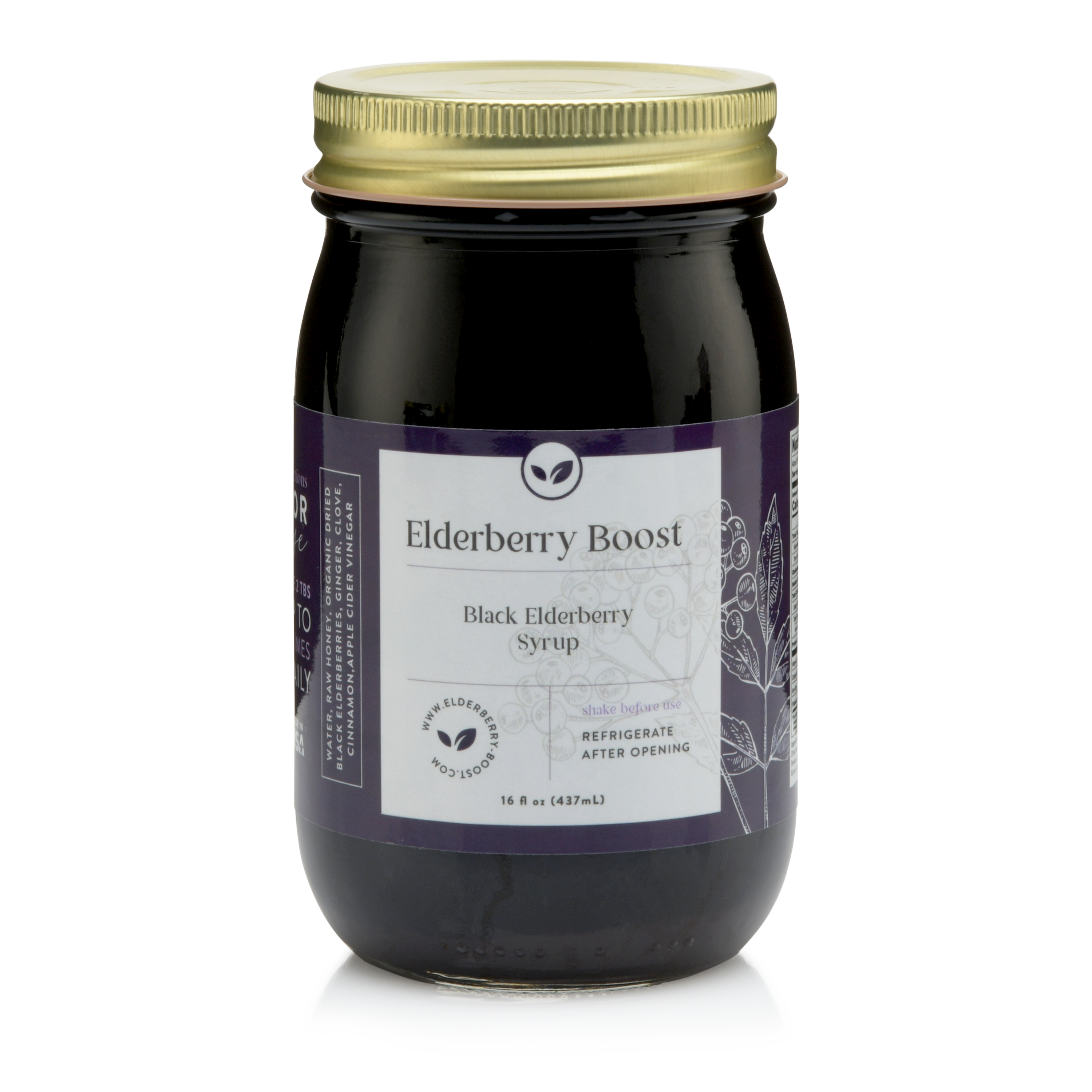 Organic Elderberry Boost (16 oz)