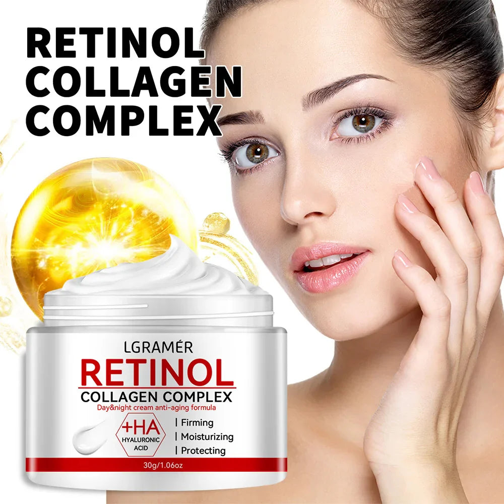 Retinol Collagen Face Cream 30g/60g Anti-Aging Moisturizer