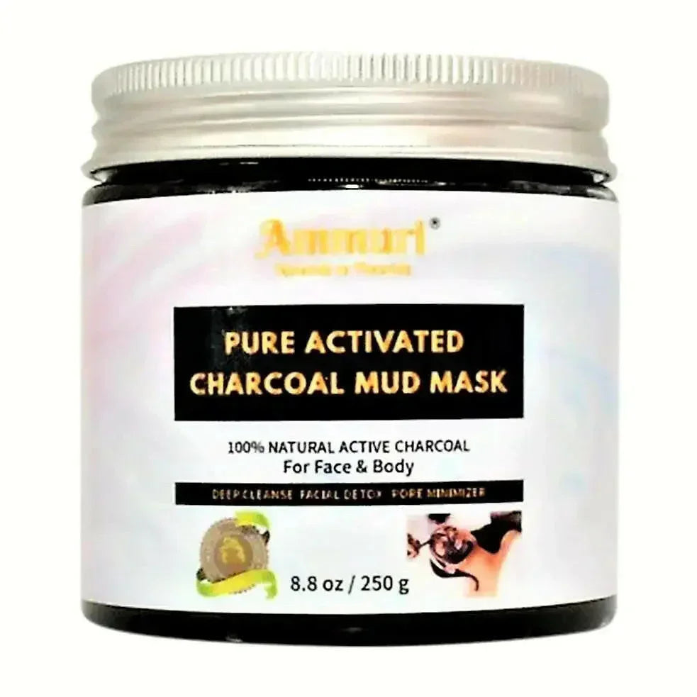 Ammuri Pure Activated Charcoal Mud Mask for Face & Body
