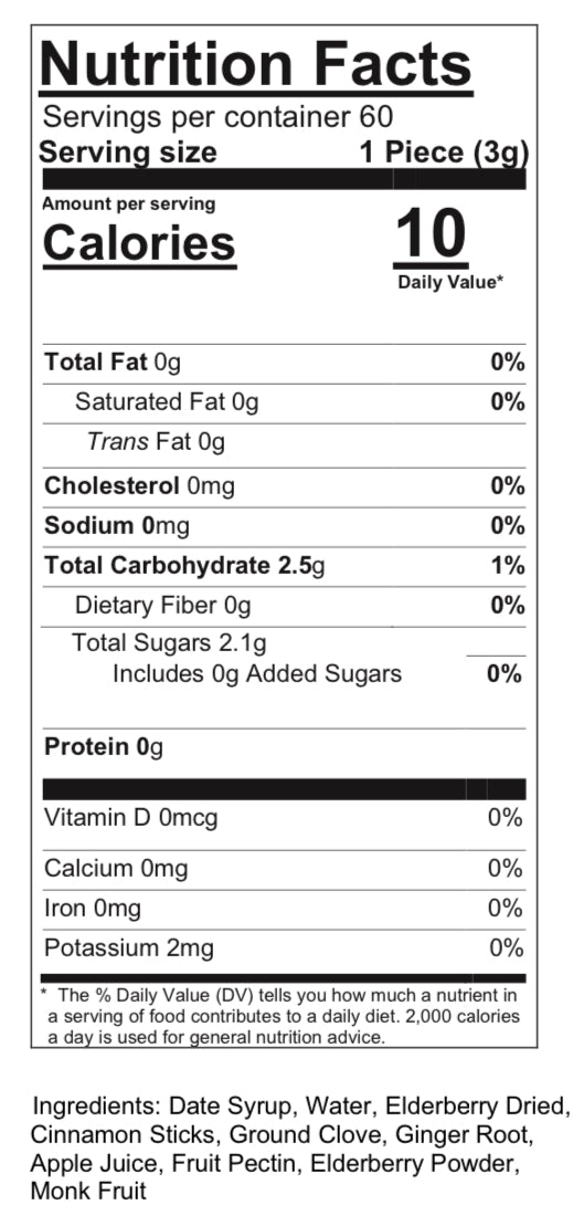 Elderberry Boost Gummies (60 count)