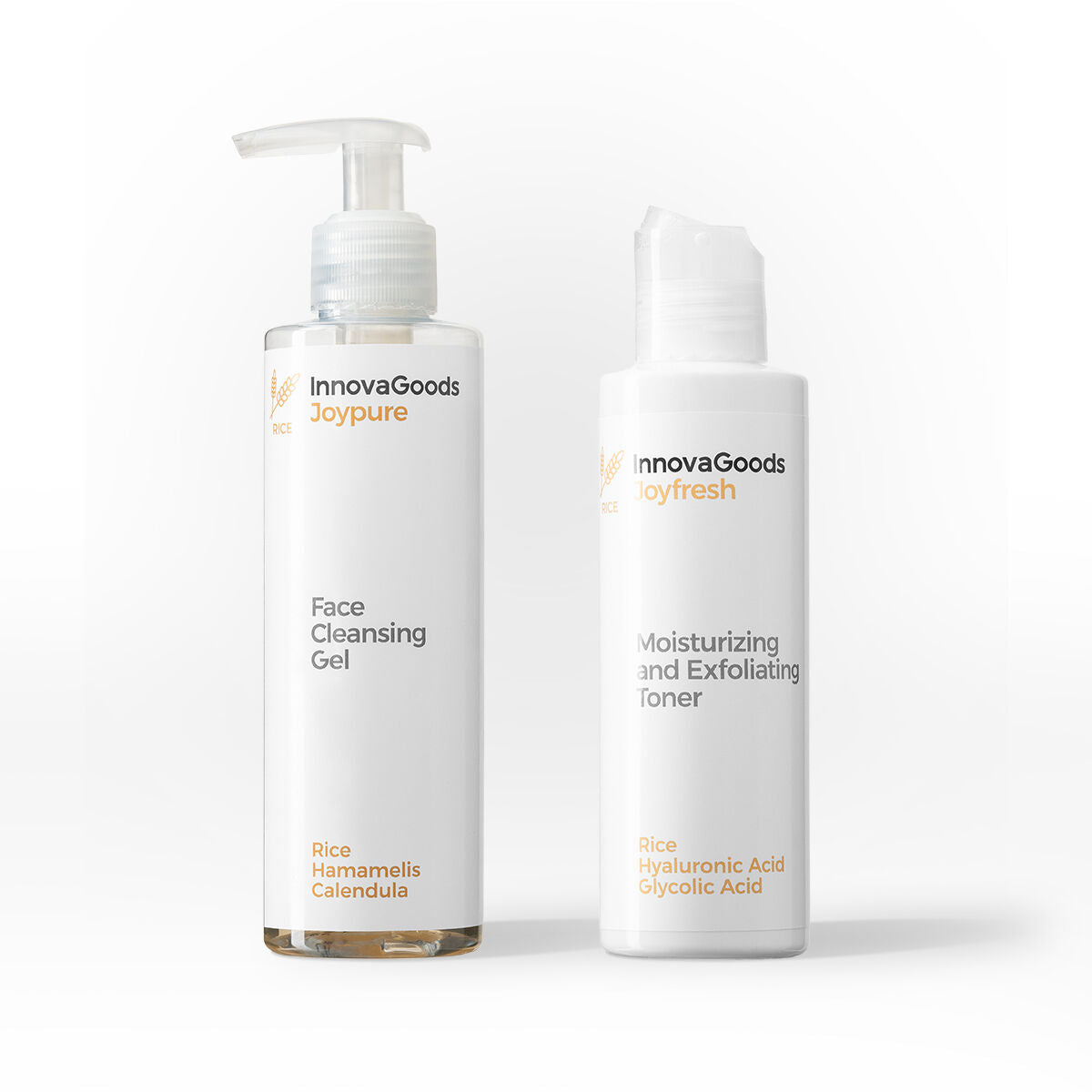 Face Cleansing Duo Pack Rice InnovaGoods